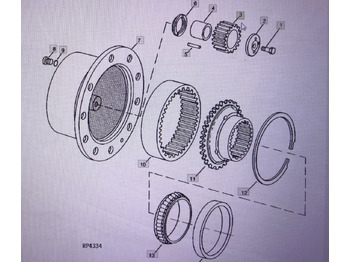 Transmisjon JOHN DEERE