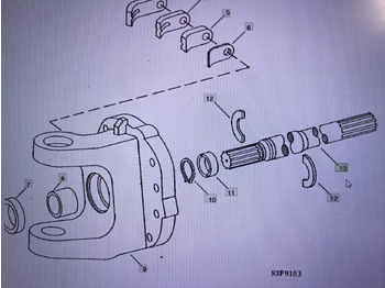 Transmisjon JOHN DEERE