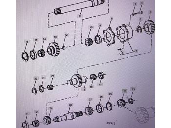 Transmisjon JOHN DEERE