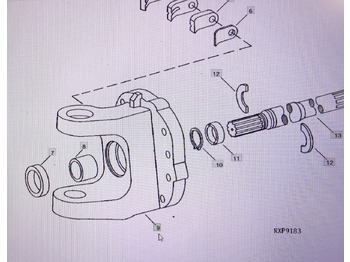 Transmisjon JOHN DEERE