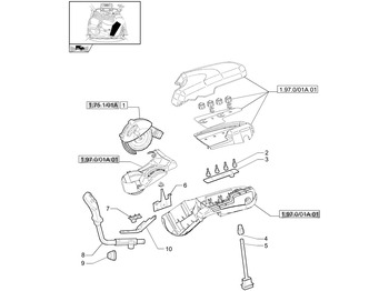 Førerhus og interiør NEW HOLLAND