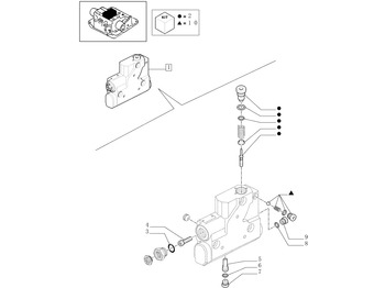 Hydraulisk ventil NEW HOLLAND