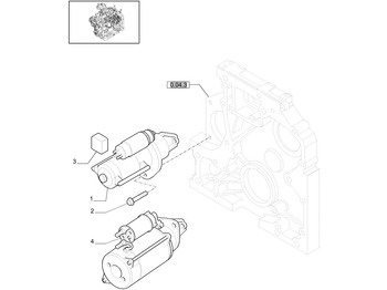 Motorstarter NEW HOLLAND