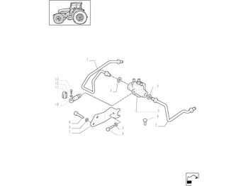 Hydraulisk ventil NEW HOLLAND