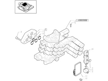 Hydraulisk ventil NEW HOLLAND
