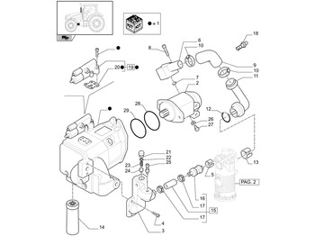 Hydraulisk pumpe NEW HOLLAND