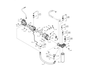 Hydraulisk pumpe NEW HOLLAND