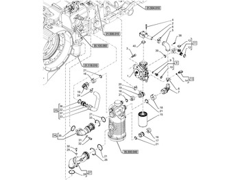 Hydraulisk pumpe NEW HOLLAND