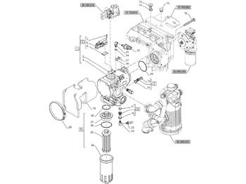 Hydraulisk pumpe NEW HOLLAND