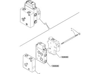 Hydraulisk ventil NEW HOLLAND