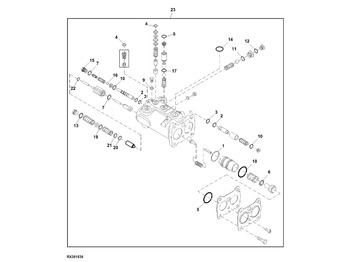 Bremsedeler JOHN DEERE