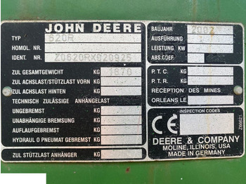 Reservedeler JOHN DEERE