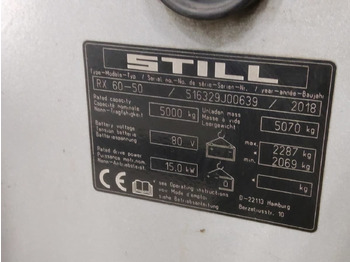 El-truck STILL RX60-50: bilde 2
