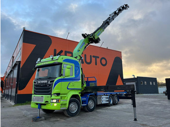 Leie Scania R 520 8x2*6 EFFER 685/6S / WINCH / JIB CONNECTION / PLATFORM L=6423 mm Scania R 520 8x2*6 EFFER 685/6S / WINCH / JIB CONNECTION / PLATFORM L=6423 mm: bilde 1