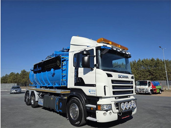 Vakuum lastebil Scania Larsen FlexVac 311 Vacuum suction loader: bilde 2