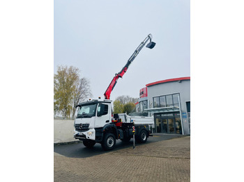 Leie  Mercedes-Benz Arocs 1835  4x4 Meiller Fassi F135 Kran Kipper Mercedes-Benz Arocs 1835  4x4 Meiller Fassi F135 Kran Kipper: bilde 3