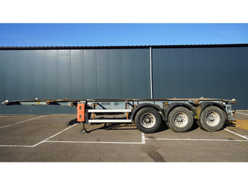 Container-transport/ Vekselflak semitrailer GROENEWEGEN