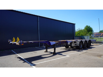 Container-transport/ Vekselflak semitrailer Pacton 3 AXLE MULTI CONTAINER TRANSPORT TRAILER EXTENDABLE 45 FT: bilde 2