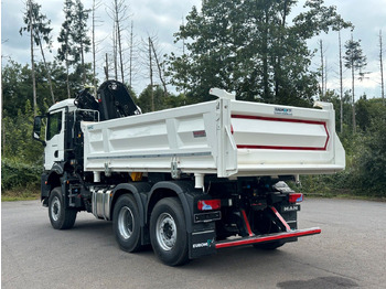 Tippbil, Kranbil MAN TGS 28.440 6x4-4/3-Seiten- Kipper / Hiab 138-3: bilde 4