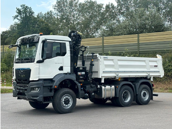 Tippbil, Kranbil MAN TGS 28.440 6x4-4/3-Seiten- Kipper / Hiab 138-3: bilde 2
