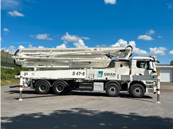 Betongpumpe Volvo FMX 500 8x4 SWAN 47m Betonpumpe EuromixMTP: bilde 3