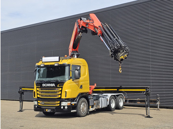 Trekkvogn Scania G400 6x2 / PALFINGER PK 60002 / WINCH / BALLAST: bilde 5