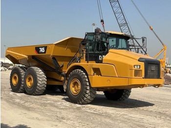 Rammestyrt dumper CAT 745: bilde 4