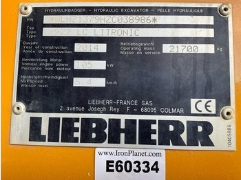 Beltegraver Liebherr R922LC: bilde 5 Beltegraver Liebherr R922LC: bilde 5