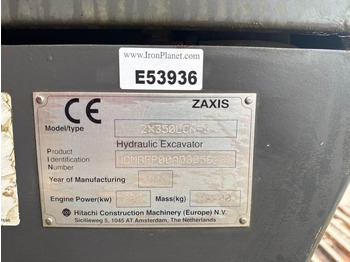 Beltegraver Hitachi ZX350LCN-3: bilde 5