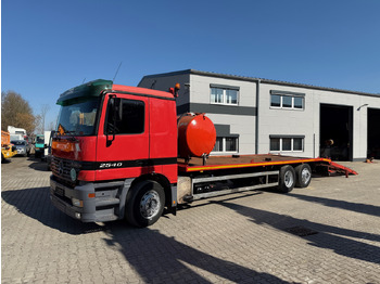 Lastebil Mercedes-Benz 2540 Actros MP1 Baumaschinentrnasporter: bilde 4