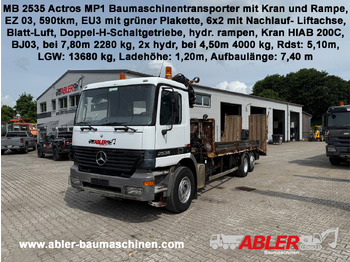 Transporter lastebil MERCEDES-BENZ Actros