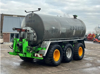 Landbruksteknikk Joskin 20 m3 Giertank transport tank 3 asser waterwagen: bilde 2