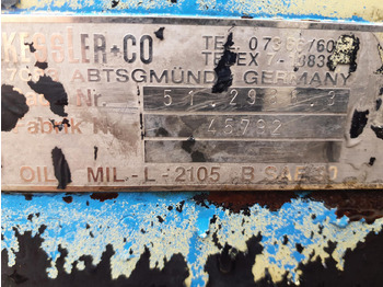 Aksel og deler for Mobilkran Liebherr LTM 1025 axle 1: bilde 5 Aksel og deler for Mobilkran Liebherr LTM 1025 axle 1: bilde 5