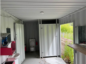 Vekselflak - varebil 5 stk 20 fods indrettet til WC - baderum: bilde 3