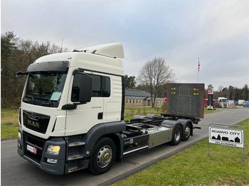 Container-transport/ Vekselflak lastebil MAN TGS 26.500