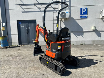 Minigraver Kubota U 10 - 5 ex demo 20h ajettu kallistajalla: bilde 3