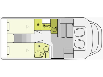 Halvintegrert bobil ETRUSCO