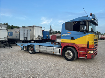 Transporter lastebil for transport av tunge maskiner SCANIA 164 480 V8 GS MEPPEL: bilde 3