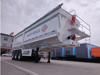Ny Tippsemi for transport av bulk materialer SUNSKY 40cbm 3-axle tipper trailer: bilde 4