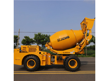 Ny Betongbil XCMG Official 2.6m3 Mini Diesel Self Loading Concrete Mixer: bilde 3