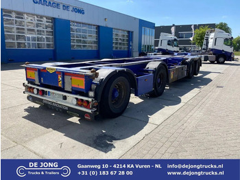 Container-transport/ Vekselflak semitrailer BROSHUIS
