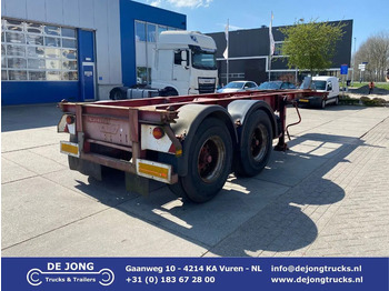 Container-transport/ Vekselflak semitrailer BURG