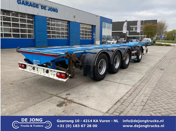 Container-transport/ Vekselflak semitrailer D-TEC