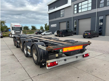 Container-transport/ Vekselflak semitrailer D-Tec CT-60-05D / 5 Axles / 3x Steering Axle / 4x Lift Axle / BPW: bilde 3