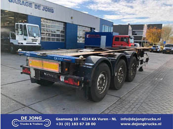 Container-transport/ Vekselflak semitrailer DESOT