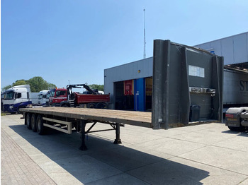 Åpen semitrailer Groenewegen DRO-12-27 / Plateau Trailer / Hard-Wood Floor / BPW + Drum: bilde 4