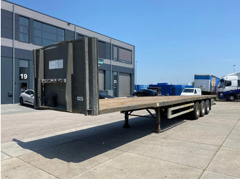 Åpen semitrailer Groenewegen DRO-12-27 / Plateau Trailer / Hard-Wood Floor / BPW + Drum: bilde 3