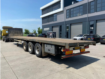 Åpen semitrailer Groenewegen DRO-12-27 / Plateau Trailer / Hard-Wood Floor / BPW + Drum: bilde 2