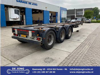 Container-transport/ Vekselflak semitrailer KÖGEL
