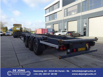 Container-transport/ Vekselflak semitrailer SCHMITZ SCF